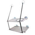 thumbnail image 3 of Double Layer Cat Hammock, Hanging Installation with Strong Suction Cup, Soft Cat Window Perch Resting  for Multiple Cats, 3 of 8
