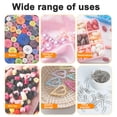 thumbnail image 2 of Lightweight, Convenient Portable Handle: Clear Plastic Organizer With Snap And Lock Design For Hassle-Free Crafting, 2 of 5
