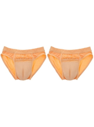 Sexy Crossdresser Underwear Men's T Back Panties with Camel Toe