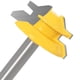 thumbnail image 2 of Labymos Juego de brocas para enrutador Rabbet, 2 of 8