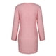 thumbnail image 5 of Vestido de suéter peludo con cuello redondo suelto de manga larga sólido informal para mujer de otoño e invierno Fridja  nbo1014, 5 of 7