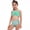 Green, variant on HUITKMM Girls Swimsuit Bikini Two Piece Set Bathing Suit Tankini Top with Adjustable Strap Swimwear