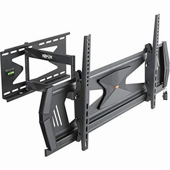 Heavy-Duty Full-Motion Security TV Wall Mount for 37 to 80 in. Display - Black