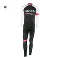 thumbnail image 1 of Bicycle Racing Bike Riding Suit Men's Long Sleeve Cycling Jersey Set Bib Pants M, 1 of 8