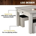 thumbnail image 2 of Barrington Monteray 3-in-1 Table: Billiards, Table Tennis & Dining with Accessories + Storage Caddy, 2 of 7