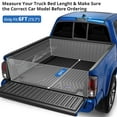 thumbnail image 2 of Soft Tri fold Truck Bed Tonneau Cover Compatible with 2016-2023 Toyota Tacoma TRD Short Double cab 6’/73.7" Bed (Excludes Trail Special Edition Storage Boxes, 2 of 8