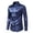Navy, variant on jjayotai Mens Long Sleeve Lapel Tops Clearance Mens Shiny Satin Dress Shirt Long Sleeve Lapel Regular Fit Button Down Silk Shirts Business Casual Work Tops