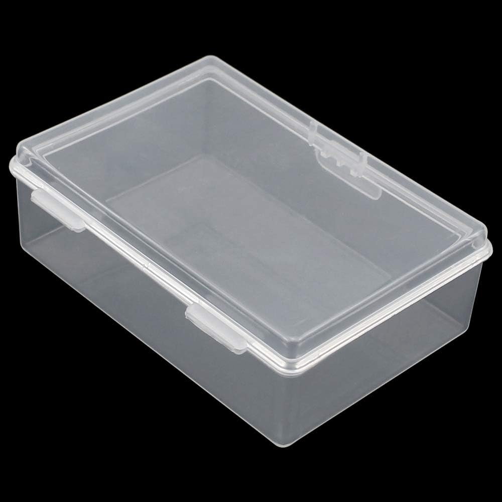 Bead Organizers Containers, Non-Toxic Food Grade Plastic Mini Storage Boxes, Square Shape Suitable For Stacking (8 PCS)