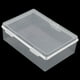 thumbnail image 4 of Pieces Caja de Almacenamiento Pequeña de Plástico con Tapa, 93 x 66 x 32 mm, Mini Contenedor de Almacenamiento Transparente Rectangular para guardar cosas pequeñas como accesorios o refrigerios, 4 of 5