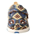 thumbnail image 4 of TWISTED X Infant Unisex Driving Moccasins, Color: Blue Multi Aztec, Size: 5, Width: M, 4 of 5