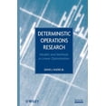 thumbnail image 1 of Pre-Owned Deterministic Operations Research: Models and Methods in Linear Optimization, 1 of 1