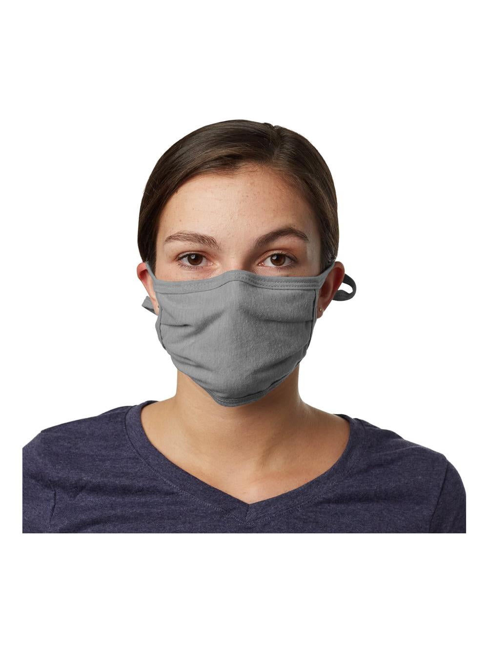Hanes Adult X-Temp 2-Ply Adjustable Face Mask