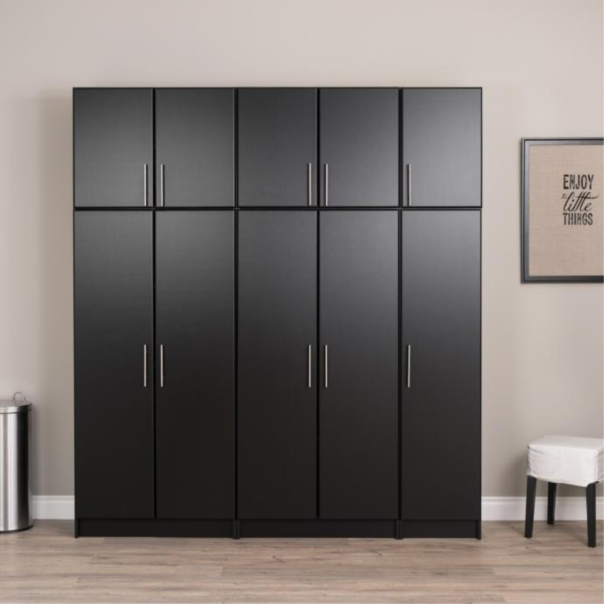 Ergode Black Elite 80 inch Storage Set C - 6 pc - Walmart.com