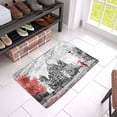 thumbnail image 3 of MKHERT Couples with Red Umbrella in Berlin European Cathedral Landscape Doormat Rug Home Decor Floor Mat Bath Mat 23.6x15.7 inch, 3 of 3