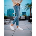 thumbnail image 2 of Tenis Para Mujer Panam® Urbano Vulcanizado Color Blanco Rosa rosa 23, 2 of 8