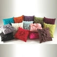thumbnail image 2 of sara's garden petal decorative throw pillow. 17 inch square. (fuchsia/hot pink , one size), 2 of 2