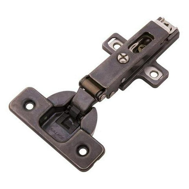 Hickory Hardware HH74723-TT Superposition Complète Soft-Close Charnière Sans Visage&44; Titane - Pack de 2