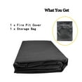 thumbnail image 6 of Saking Fire Table Cover, Rectangular 44inch Tabletop Fire Pit Cover for Propane Fire Table Waterproof Gas Firepit Cover - 44x32x23inch, 6 of 6