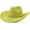 Avocado Green, variant on Big Wide Brim Cowboy Hat for Women Men Suede Western Cowgirl Hats Large Panama Rancher Hat