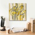 thumbnail image 6 of Epic Graffiti 'Mid Mod Yellow' by Silvia Vassileva, Canvas Wall Art, 18"x18", 6 of 8