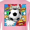 thumbnail image 4 of Inktastic Soccer Superhero Long Sleeve Youth T-Shirt, 4 of 5