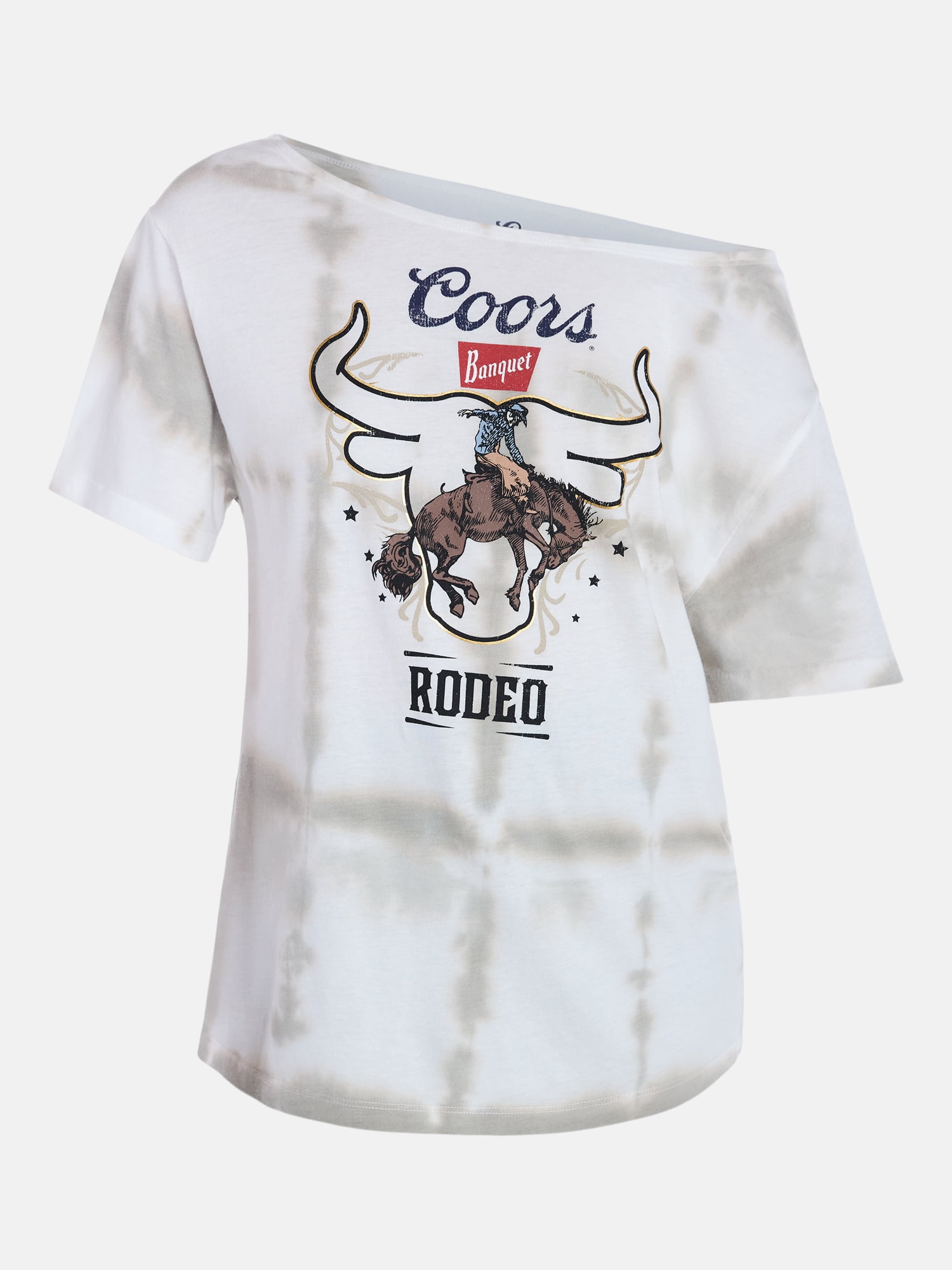 Coors Women's Off the Shoulder Graphic Print Tee, Sizes XXS-XXL