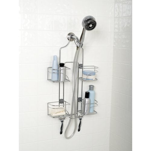 Zenith Products Expanding Over the Shower Head Caddy, Chrome
