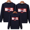 thumbnail image 1 of Spiderman Sudaderas de manga larga Madre Padre Ropa para niños Superhéroe Estampado de dibujos animados Familia Trajes a juego Niños Niñas Suéter Niños (130) Gao Jinjia LED, 1 of 2