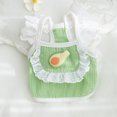 thumbnail image 3 of Ropa para mascotas, con encaje de frutas, para cachorros, estilo fino, camisola de verano, ropa para perros más suave que la de oso, ropa para chihuahua, peluche, 3 of 5