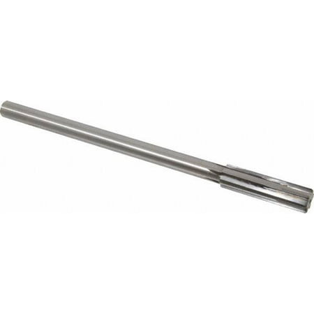 

0.57 Carbide-Tipped 6 Flute Chucking Reamer Straight Flute Straight Shank 2 Flute Length 8 OAL
