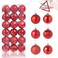 thumbnail image 3 of Venta al por mayor Navidad nueva forma especial 36 Uds galvanoplastia plástico clásico árbol de Navidad adornos de bolas Decoración, 3 of 4