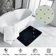 thumbnail image 3 of Constellation Polyester Non-Slip Machine Washable Door Mat - Ideal for Floor Rugs, Chair Mats, Chair Mat, 3 of 6