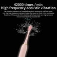 thumbnail image 3 of VANLOFE 6 Modes Electric Toothbrush With 4 Brush Heads Portable travel toothbrush Pink, 3 of 7
