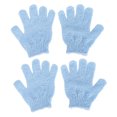 thumbnail image 1 of Shower Exfoliating Gloves, Exfoliating Bath Gloves Deep Cleaning Easy To Use 2 Pairs  For Home Bathing, 1 of 8