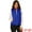 Bright Blue, variant on Unique Bargains Women's Stand Collar Lightweight Gilet Quilted Zip Vest