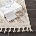 thumbnail image 4 of SAFAVIEH Global Dahila Diamond Indoor/Outdoor Area Rug, Light Beige/Brown, 5'3" x 7'6", 4 of 10