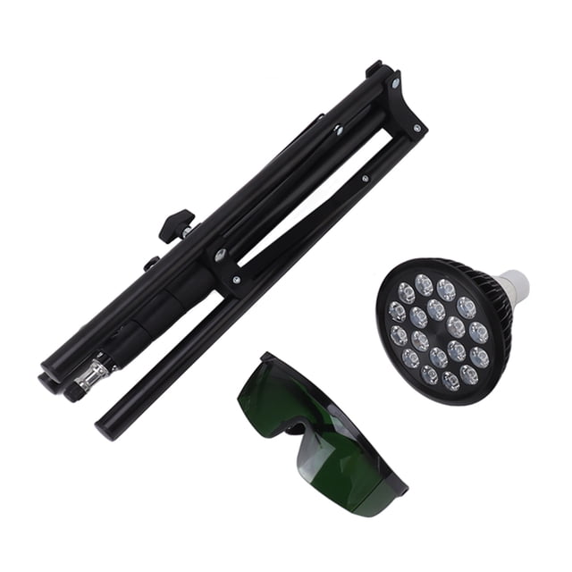 Lámpara De Bronceado Independiente, Bombilla De Bronceado De 54 W 460 Nm Con Soporte De Trípode Ajustable Para Rostro Corporal, 63"