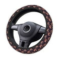 thumbnail image 4 of Haiem Leopard Print Print Steering Wheel Cover 15 Inches for Women Men, Neoprene Anti-Slip Cute Car Steering Wheel Grip Wrap Car Accessories Protective Case Cover for Vehicle Truck SUV, 4 of 8