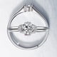 thumbnail image 5 of Accesorio de anillo, 1 par de anillos de pareja, anillo de mujer, anillo abierto, integración perfecta Jadeshay A, 5 of 8