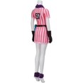 thumbnail image 4 of Pink and White Stripes Dress Outfit Full Suit with Accessories for Women Adult, 4 of 8