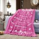 thumbnail image 4 of LHSHID Birthday Gifts for Women/Men/Her/Him Blanket Pink Happy Birthday Decorations Women/Men Throw Blankets Bday Gift for Women/Men Unique Best Birthday Gift Ideas 60"x80", 4 of 5