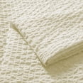 thumbnail image 5 of Dainty Home Tranquility Ivory Embossed Seersucker Polyester Shower Curtain, 70 x 72, 5 of 7