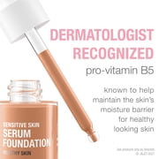 Neutrogena Sensitive Skin Serum Foundation, Medium/Deep 02, 1 oz