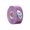 thumbnail image 1 of Wosthever Cinta Elástica Soporte Muscular Deportes Adhesivo Vendaje Gimnasio Fitness Correa Muscular, Púrpura 2.5cmx5m Type3 NO3, 1 of 6