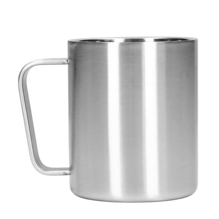 

Handle Stainless Steel Cup Stainless Steel Material Stainless Steel Cup Ergonomic Design Texture Design For Outdoor Use For Home