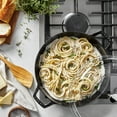 thumbnail image 5 of Staub Cast Iron 3.5-qt Braiser with Glass Lid - White Truffle, 5 of 7