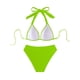thumbnail image 5 of Traje de baño para mujer, estilo bikini de Europa y América, con efecto lavado, para mujer., 5 of 5