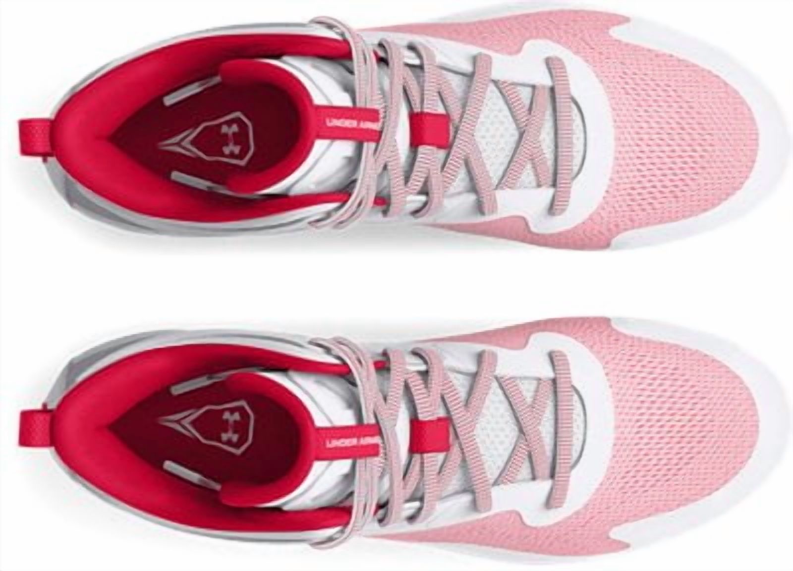 Lacrosse Cleats Under Armour Command MC Mid Red‎ White UA Men\'s 7 3025639-101 Amazon.com | Under Armour Men main image 2