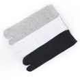 thumbnail image 3 of Calcetines de 2 dedos Sunnimix Tabi Geta Unisex gris, 3 of 8