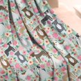 thumbnail image 4 of Cute Pitbull Terriers Dog and Flower Blanket,Comfortable Soft Flannel Throw Blanket,All Season,Warm Lightweight Blankets for Sofa Bed Couch Living Room Chair,50"x60", 4 of 4